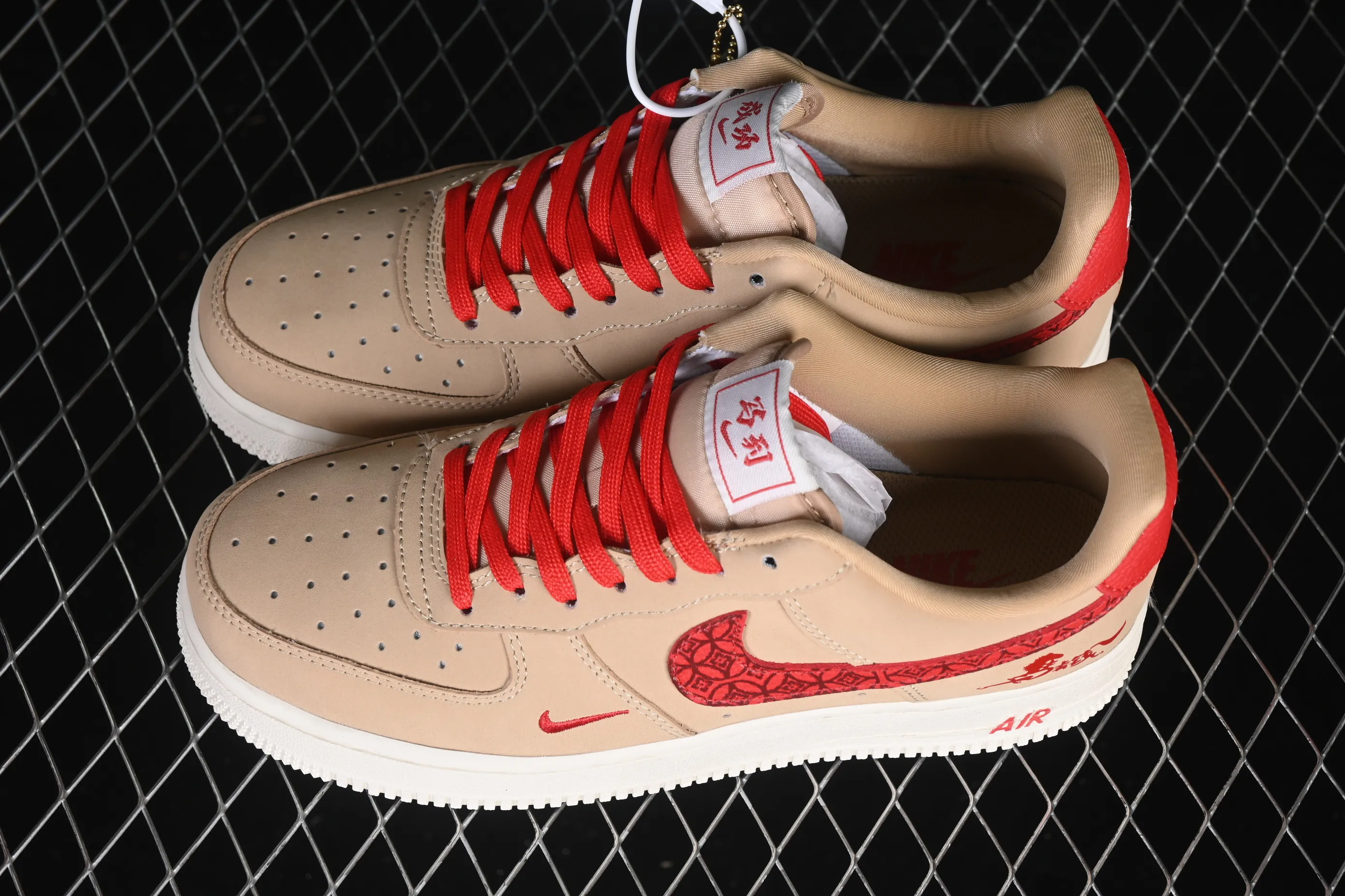 All Categories Nk Air Force 1 Air Force Series Nk Air Force 1 Low Air Force Low Nike Air Force 1'07 Low Year of the Horse Limited Red Sand Red Air Force 1 Low-top Casual Shoes DF0188-130